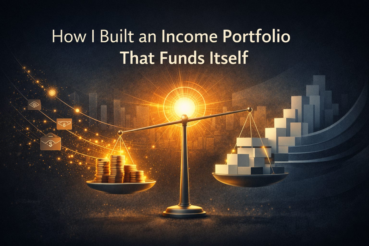 How I Built an Income Portfolio That Funds Itself