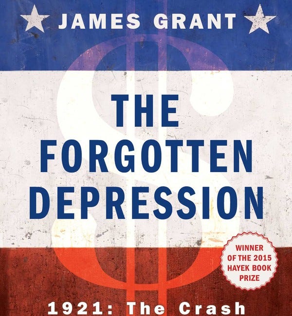 השפל שנשכח: משבר 1920-1921