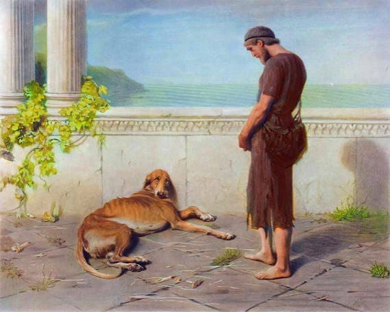 Briton Riviere : Ulysses and Argus (1885) Canvas Gallery Wrapped or Framed Giclee Wall Art Print Digitally Remastered (D5060) - Etsy New Zealand Briton Riviere : Ulysses and Argus (1885) Canvas Gallery Wrapped or Framed Giclee Wall Art Print Digitally Remastered (D5060) - Etsy New Zealand