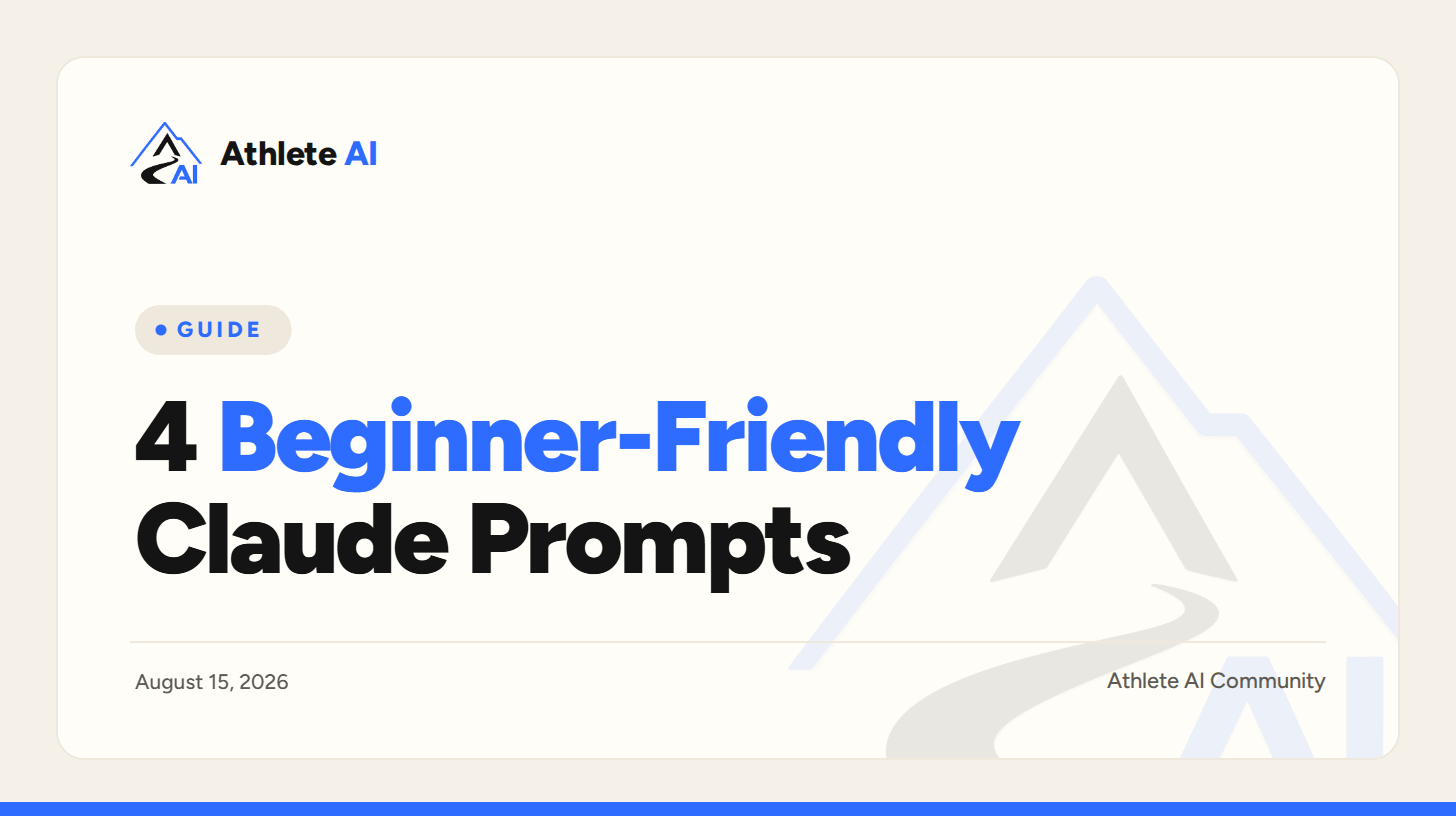 4 Beginner-Friendly Claude Chat Prompts