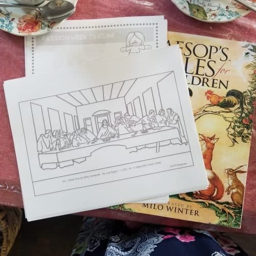 Morning Time Books & Resources for April | Kristy's Cottage blog 11 Holy Week + Easter Devotions For Families to Download or Read | Kristy's Cottage blog