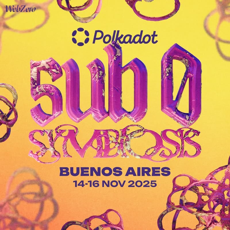 Imagem de capa para sub0 symbiosis — Polkadot flagship conference