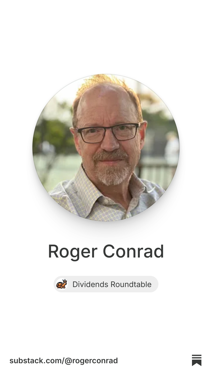 Roger Conrad | Substack
