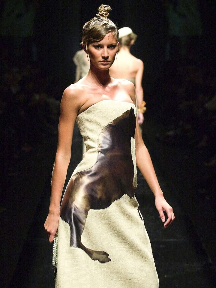 Chloé SS01 - Tabi Fw95 - Celine Pre-Fall 2011 - Rick Owens, 1997