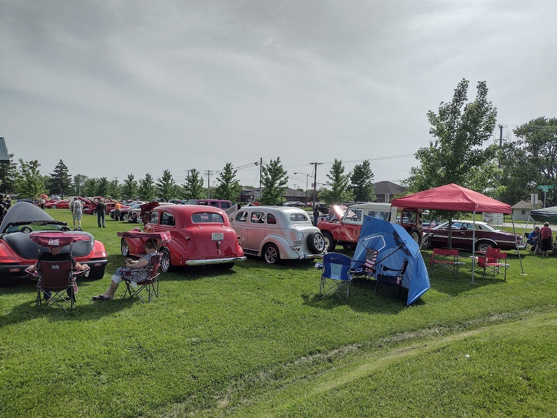 Vintage car rally Vintage car rally