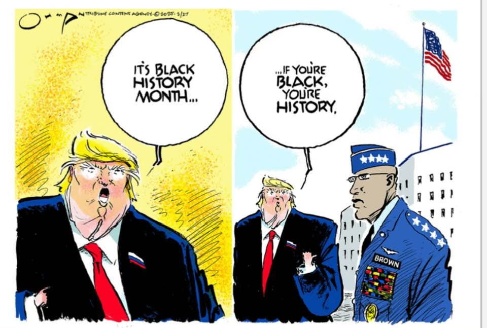 May be pop art of ‎1 person and ‎text that says '‎O-p לימעיסידד CONTENE AGeNCY ٥ se25 s/27 اليء BLACK HISTORY MONTH... ...IF YOURE BLACK, YOU'RE HISTORY, 城 BROWN BROWN WN BRO‎'‎‎