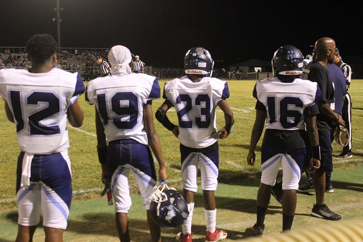 Southern Game versus Raiders on 9/20