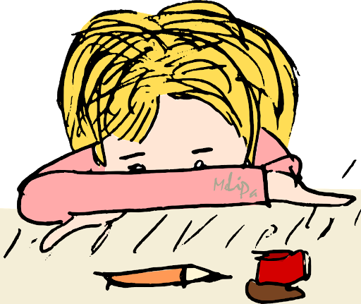 stressed student clip art - Clip Art Library