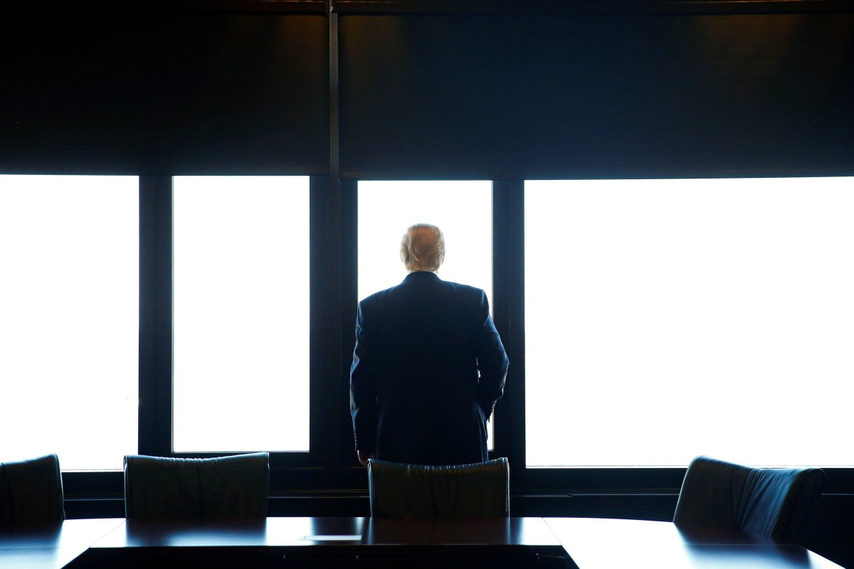 Donald Trump in Milwaukee, after defeating Hillary Clinton in the presidential election, November 8, 2016. Donald Trump in Milwaukee, after defeating Hillary Clinton in the presidential election, November 8, 2016.