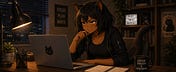 Sensurround Q. Catgirl Writes