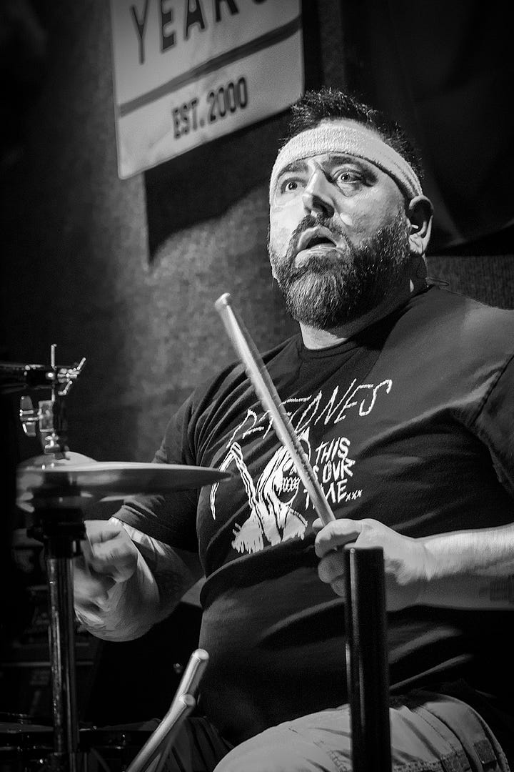 Jessie Brashear, drums / all photos by author