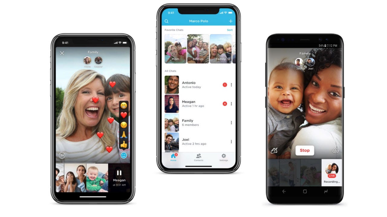 Video chat with Marco Polo App - Softonic