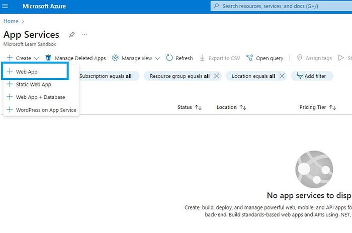 Create a Free Web App in Azure - by Lucho Oncloud