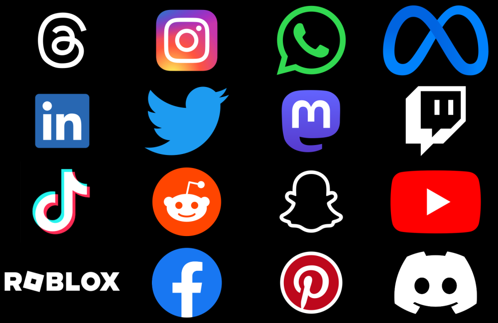 Logos of major social media platforms representing modern distribution leverage. Logos of major social media platforms representing modern distribution leverage.