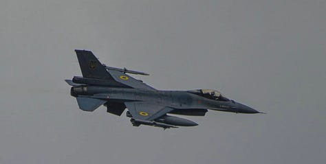 Ukrainian F-16s