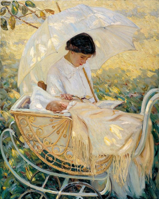 Painting by Mary Cassatt