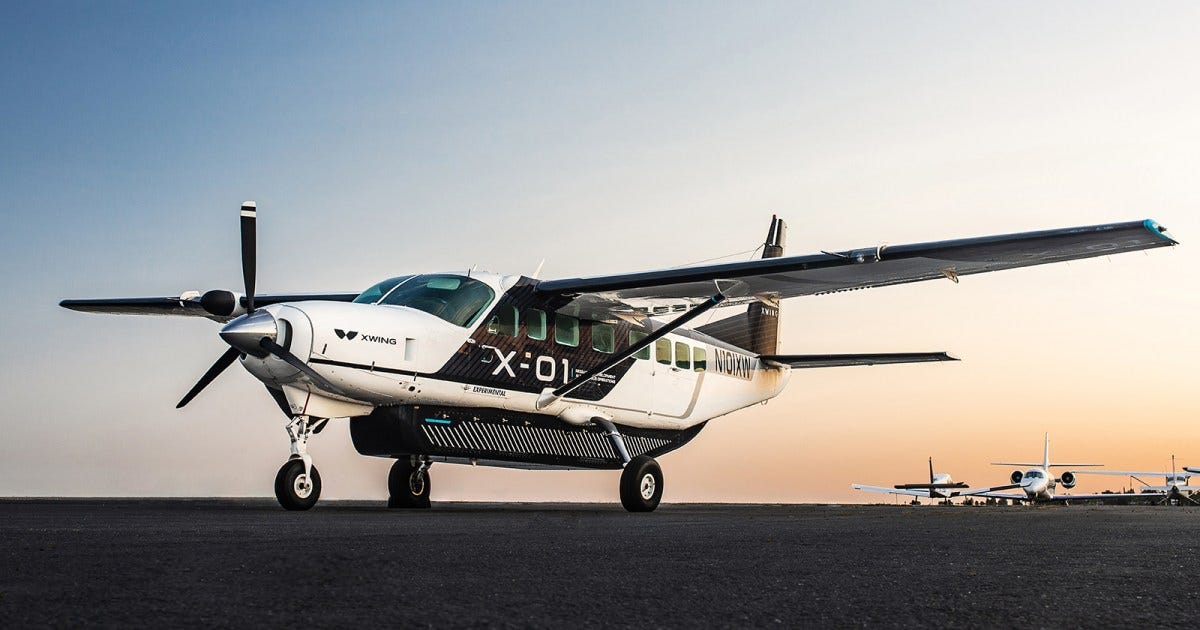 Autonomous “Xwing” planes are taxiing toward approval