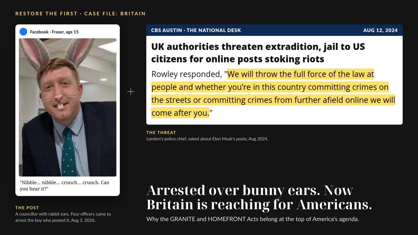 Left: the altered image of Wolverhampton councillor Simon Bennett that Fraser, 15, posted to Facebook, as published by The Telegraph and the New York Post. Right: CBS Austin, August 12, 2024, quoting London's police commissioner. Highlights added. Left: the altered image of Wolverhampton councillor Simon Bennett that Fraser, 15, posted to Facebook, as published by The Telegraph and the New York Post. Right: CBS Austin, August 12, 2024, quoting London's police commissioner. Highlights added.