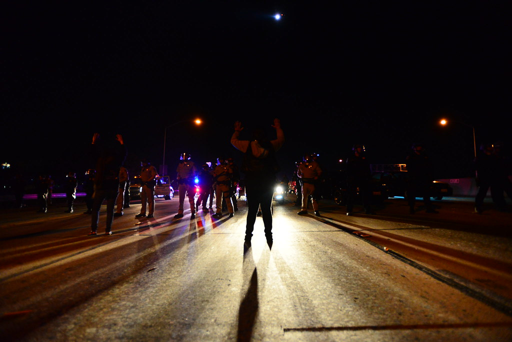 LA Protests After Grand Jury Decides Not to Indict Officer Darren Wilson