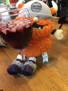 Bottoms Up! Bottoms Up!