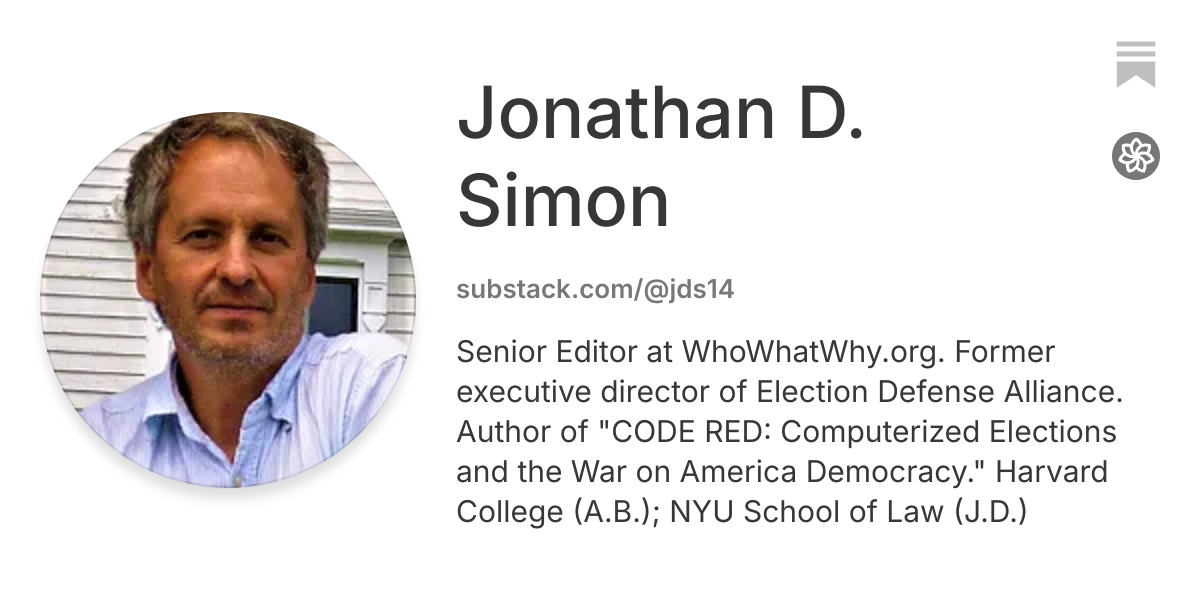 Jonathan D. Simon | Substack