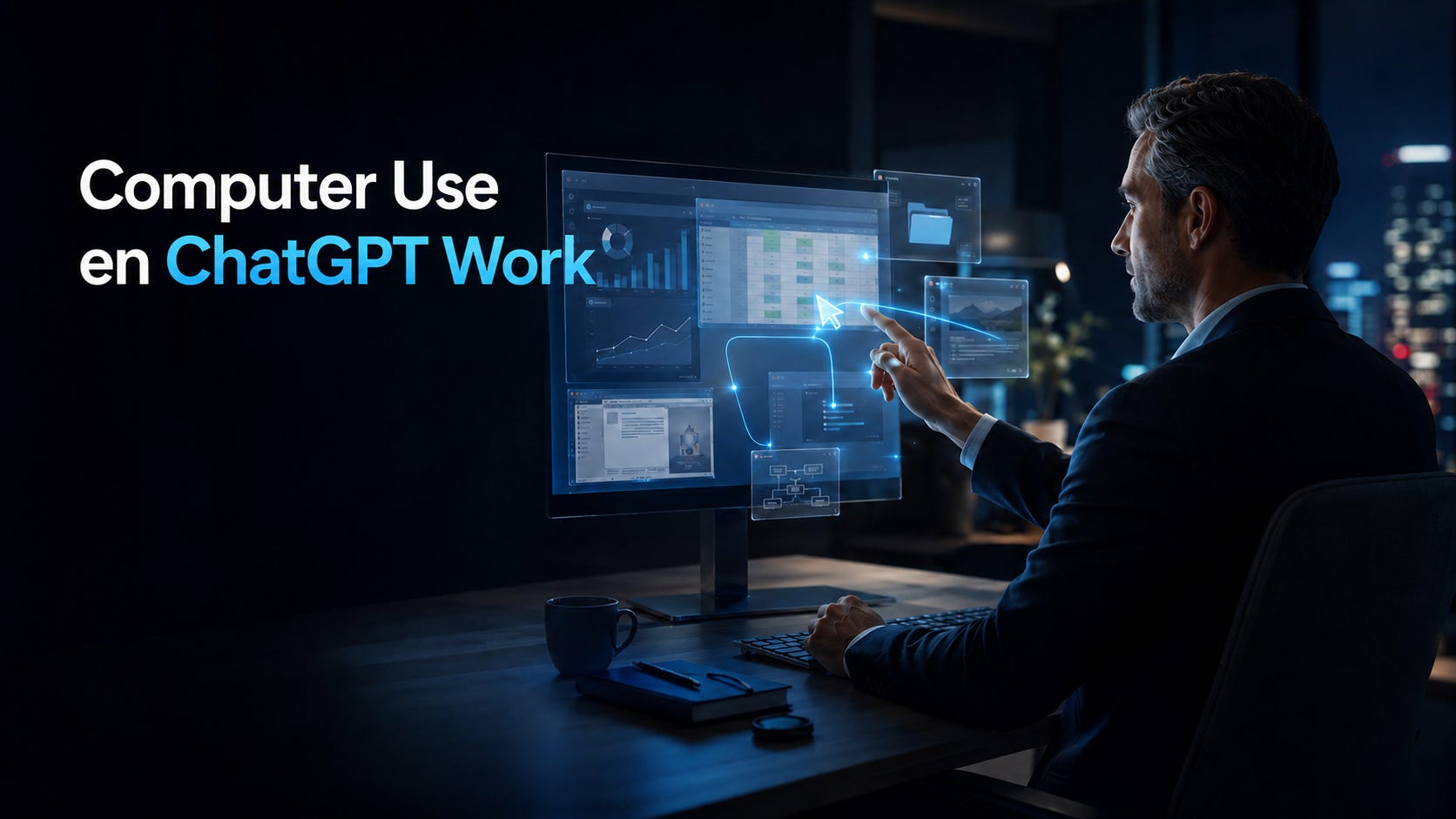 Cómo instalar y usar Computer Use en ChatGPT Work: de conversar con IA a delegar acciones en mi computadora