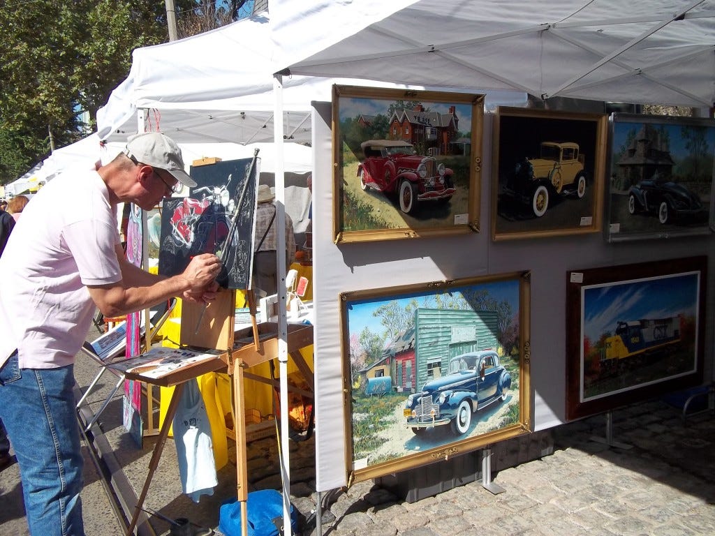 Artist Painting