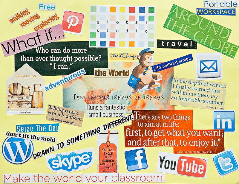 vision board (august 2012)