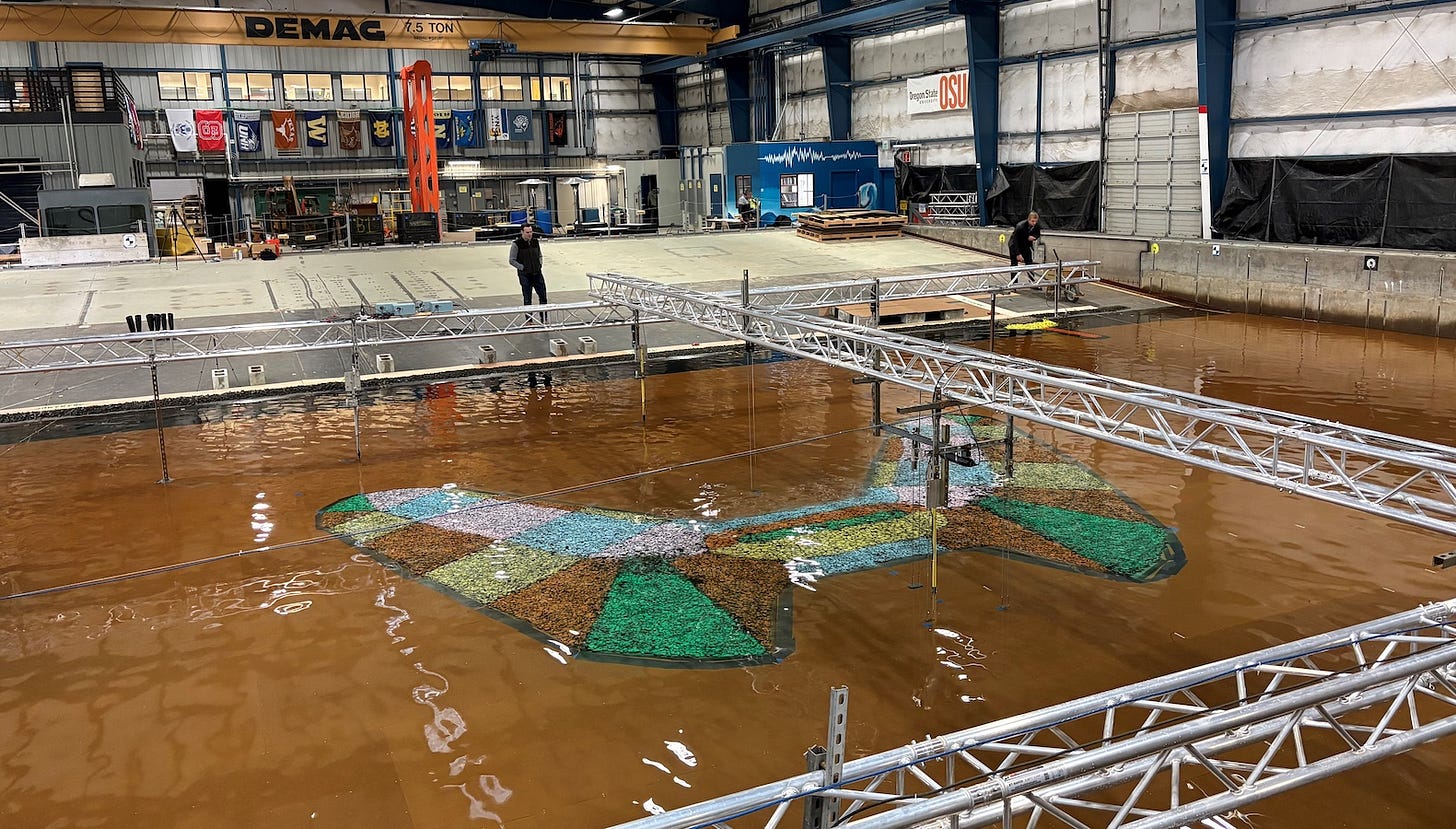 Oceanside’s RE:BEACH pilot program has moved into a critical testing phase at Oregon State University. Courtesy photo