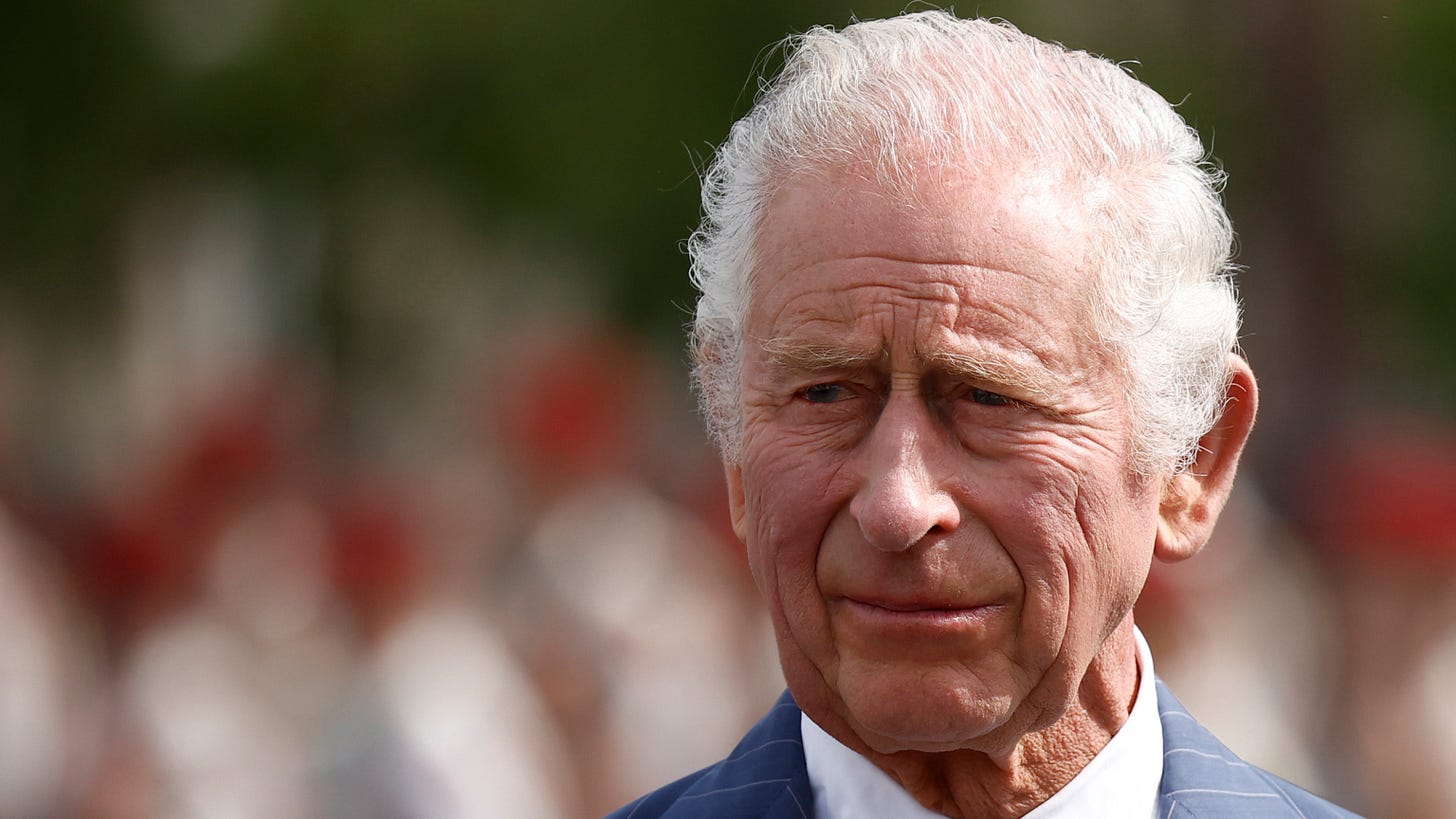 FILE - Britain's King Charles III attends a ceremony at the Arc de Triomphe in Paris, Wednesday, Sept. 20, 2023.
