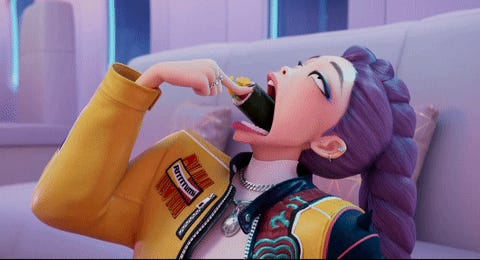 in kpop demon hunters (2025) this is the worst way to depict someone eating  a sushi in a kid movie : r/shittymoviedetails