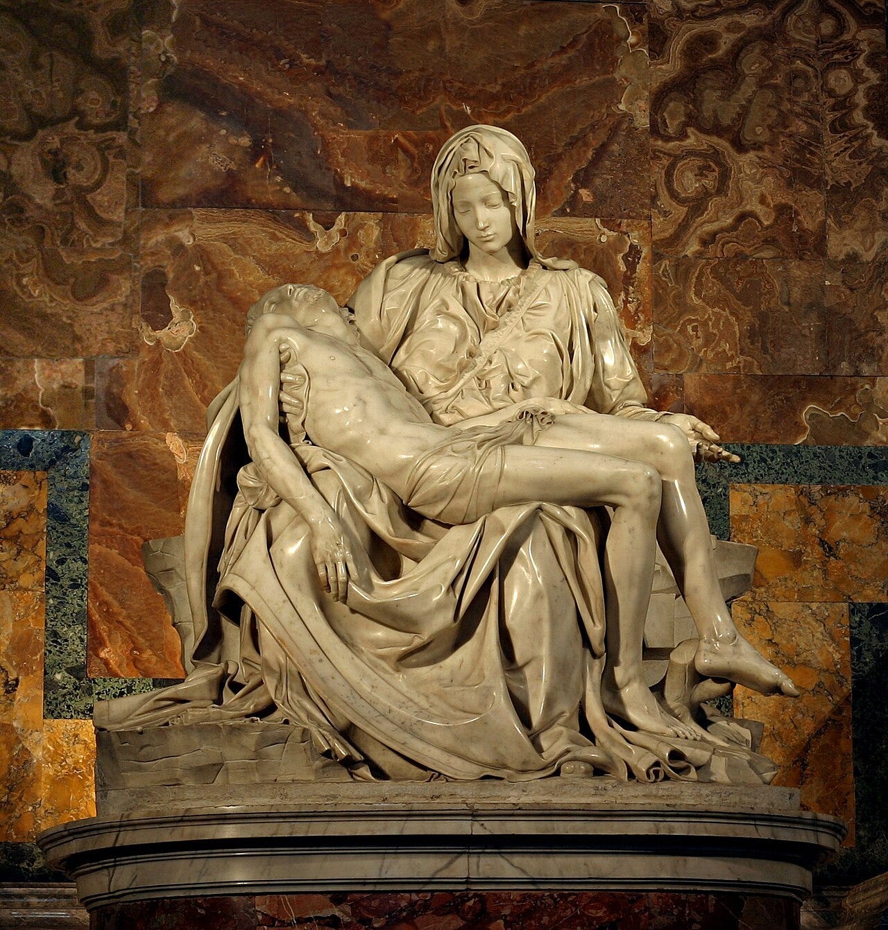 Michelangelo marble Pieta Michelangelo marble Pieta