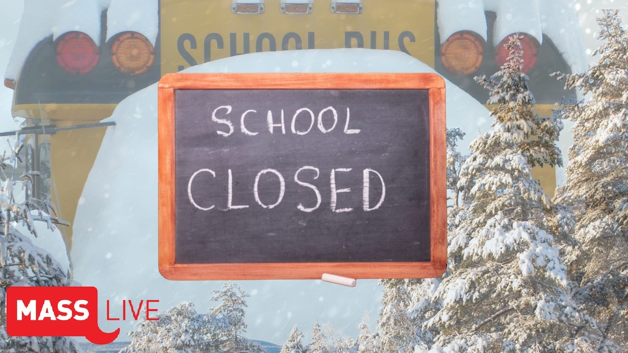 Massachusetts snow closures Massachusetts snow closures
