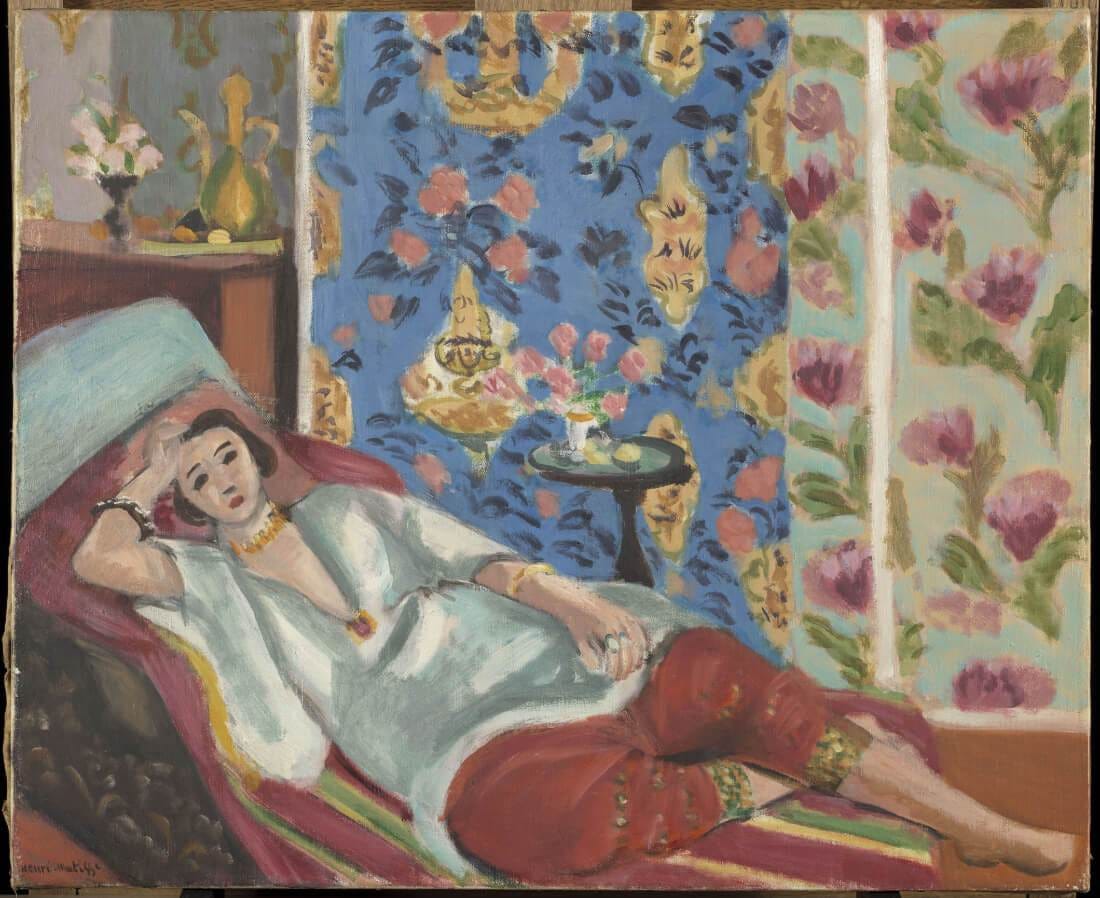 Odalisque In Red Trousers (Odalisque en pantalon rouge) – Henri Matisse  Painting - Framed Prints by Henri Matisse | Buy Posters, Frames, Canvas &  Digital Art Prints | Small, Compact, Medium and Large Variants