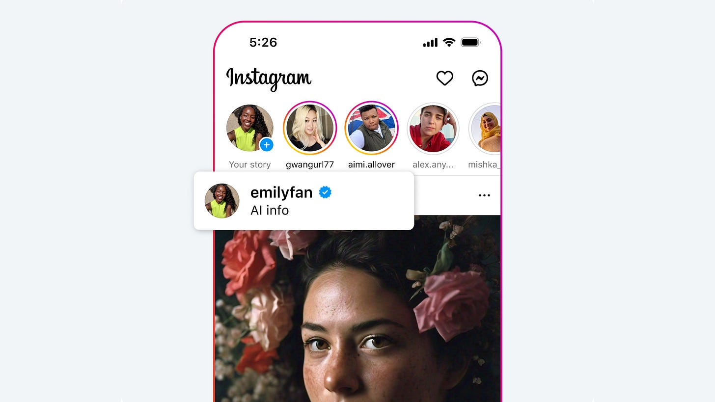 Meta changes its label from 'Made with AI' to 'AI info' to indicate use of  AI in photos | TechCrunch Meta changes its label from 'Made with AI' to 'AI info' to indicate use of  AI in photos | TechCrunch