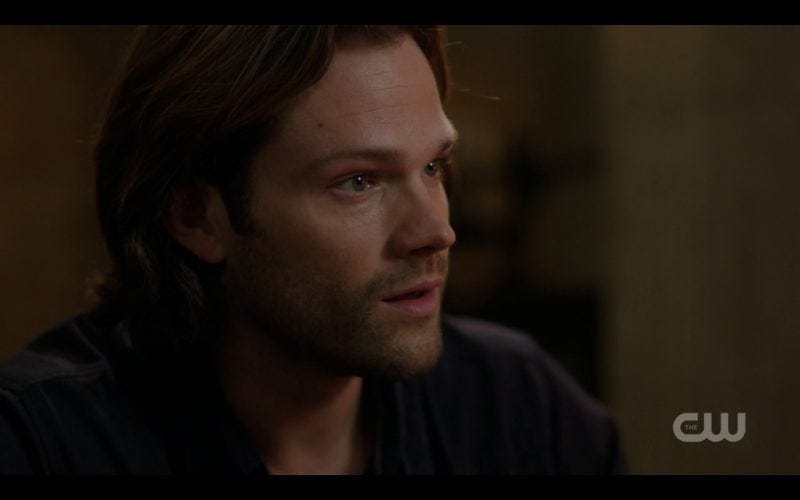 supernatural the future sam winchester scared supernatural the future sam winchester scared