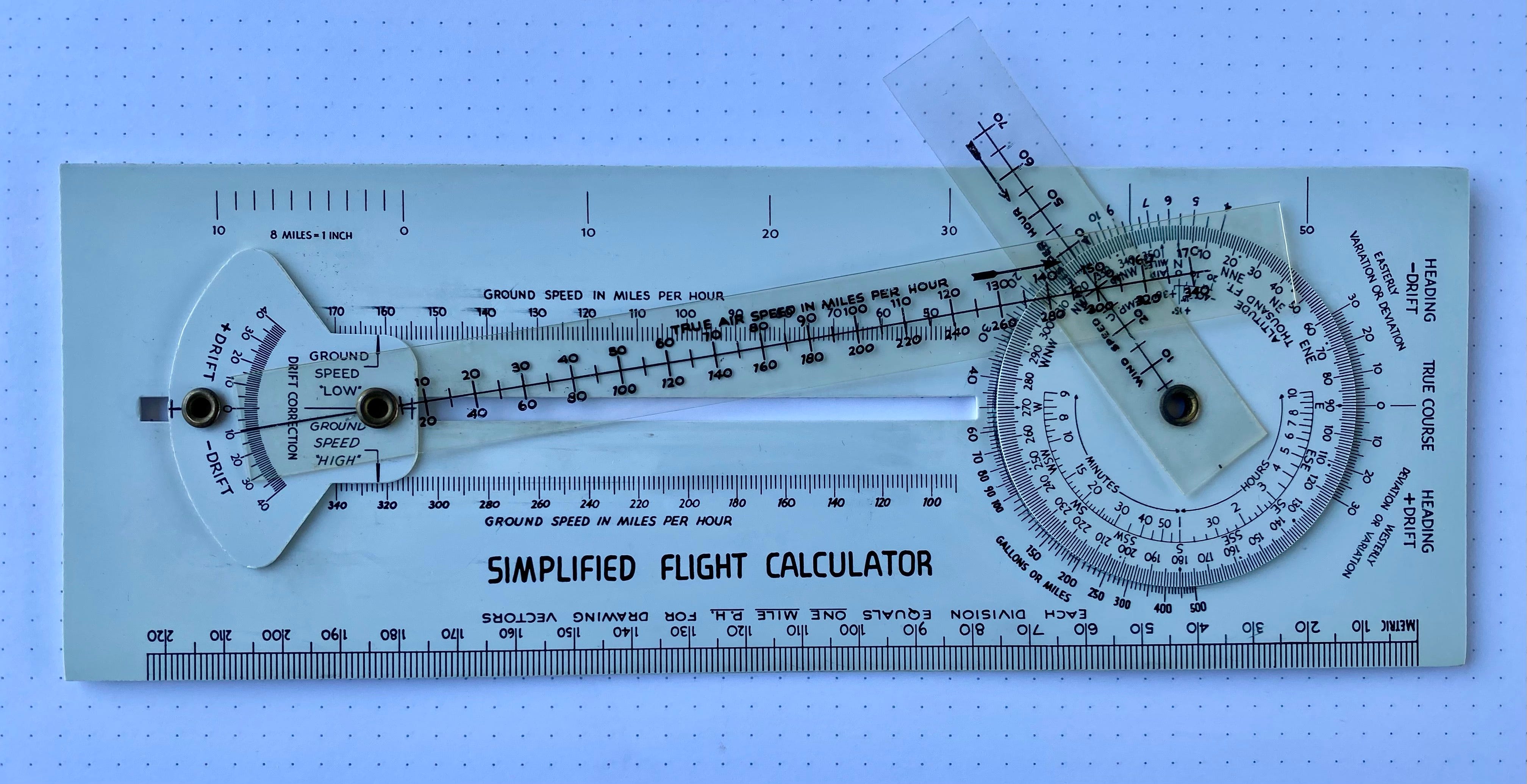 Aviation Slide Rules - by Joe Plazak - Following the Rules