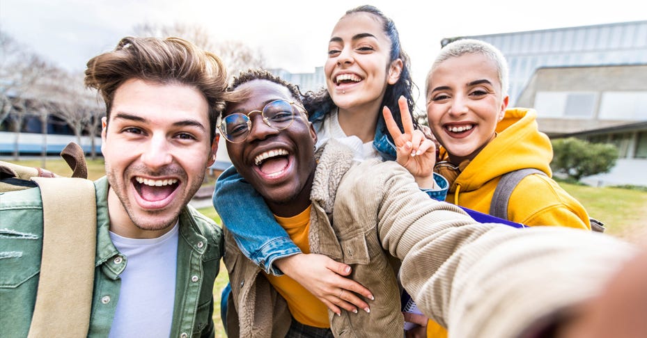 Some Gen Z kids. Some Gen Z kids.