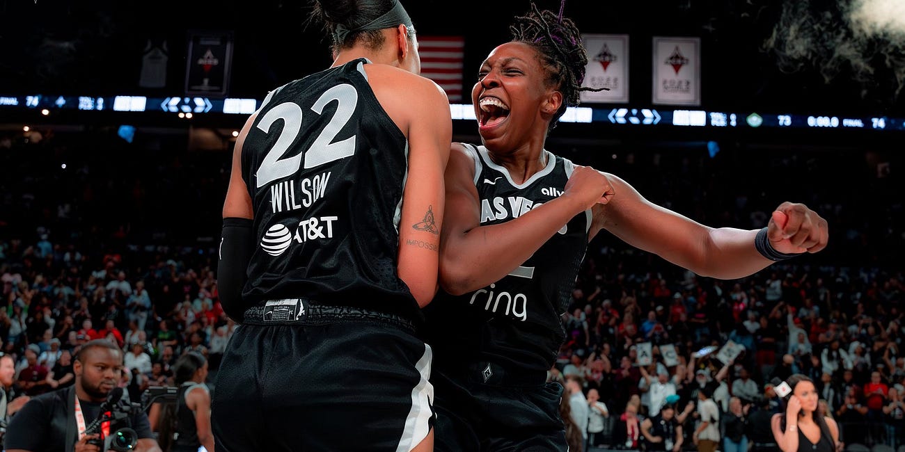Aces Escape with a 74-73 win.