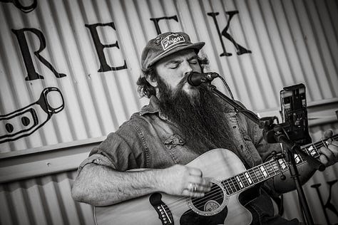Clint Vines performing at Salt Creek Inn and Market