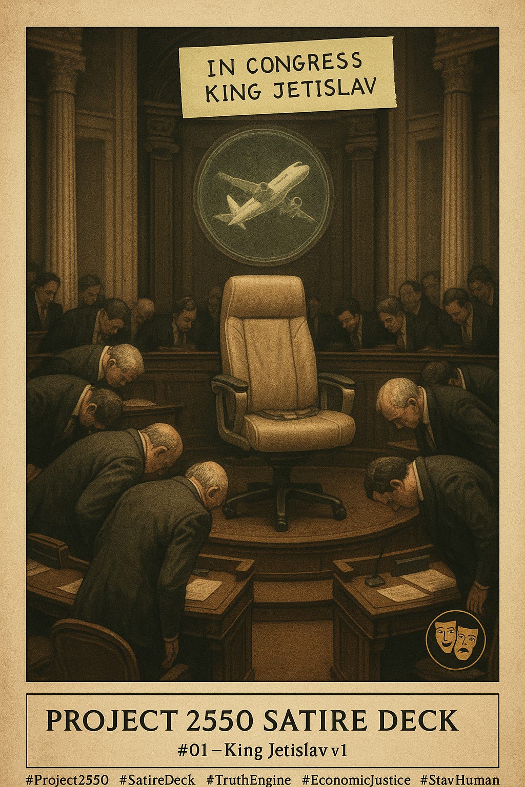 The new clergy of compliance. Proof that power doesn’t vanish when leaders fall — it simply moves to the nearest vacant chair.