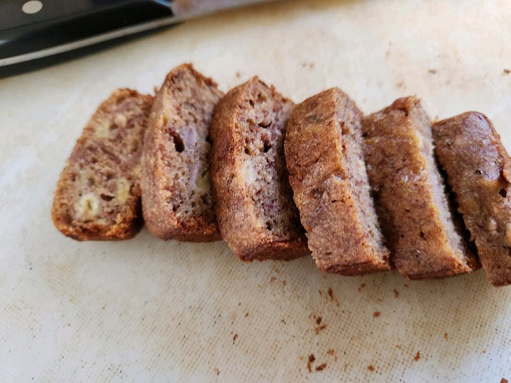 Banana Bread Soft With Bounceback