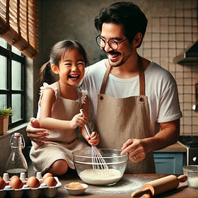 Daddy-Daughter Cooking Challenge