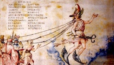 Ogmios, the Celtic god of eloquence, got it right.