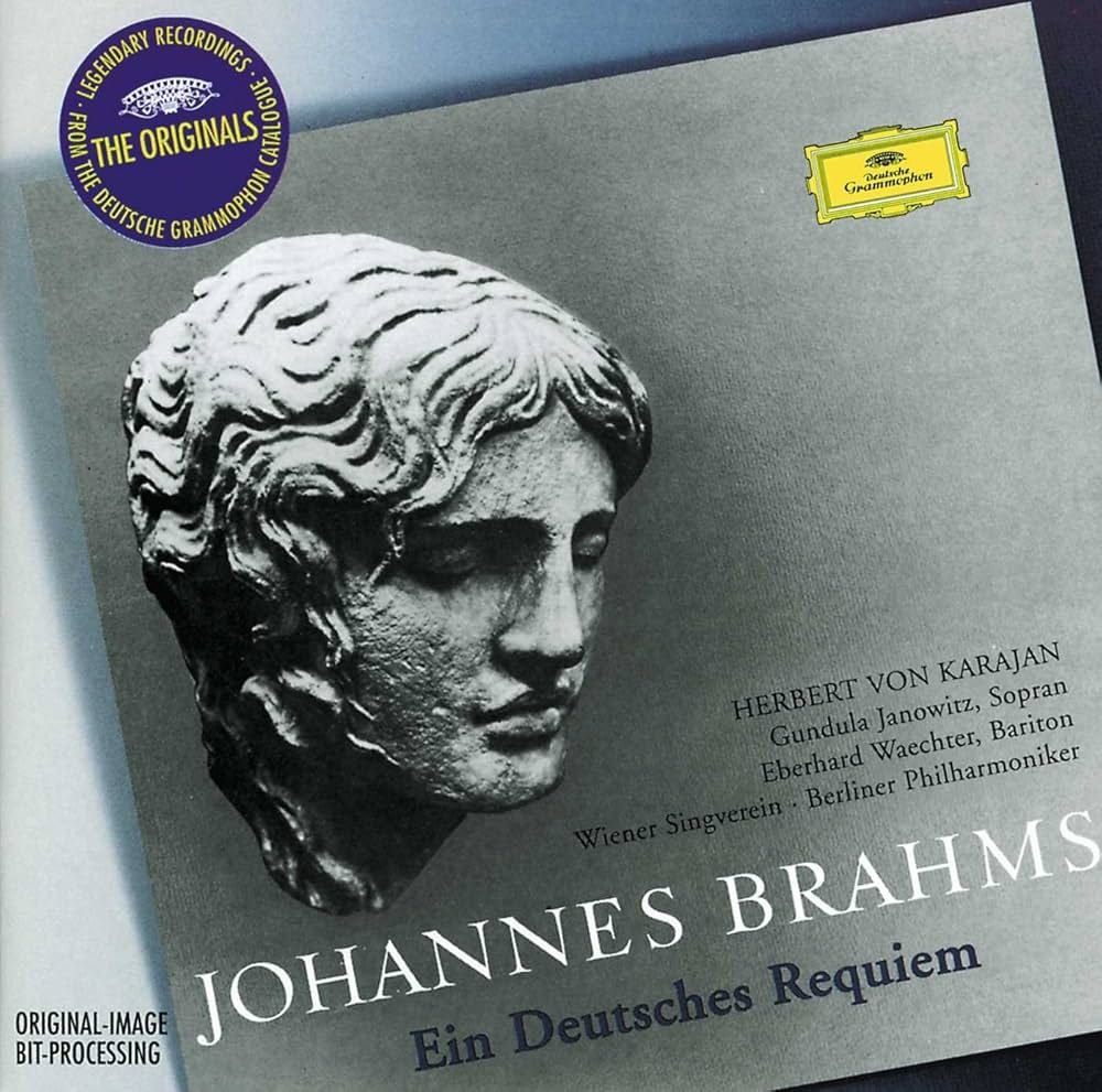 JANOWITZ / WACHTER / BERLIN PHIL ORCH / KARAJAN, BRAHMS,JOHANNES, KARAJAN,HERBERT VON, BERLIN PHIL ORCH - Brahms: Ein Deutsches Requiem - Amazon.com Music JANOWITZ / WACHTER / BERLIN PHIL ORCH / KARAJAN, BRAHMS,JOHANNES, KARAJAN,HERBERT VON, BERLIN PHIL ORCH - Brahms: Ein Deutsches Requiem - Amazon.com Music
