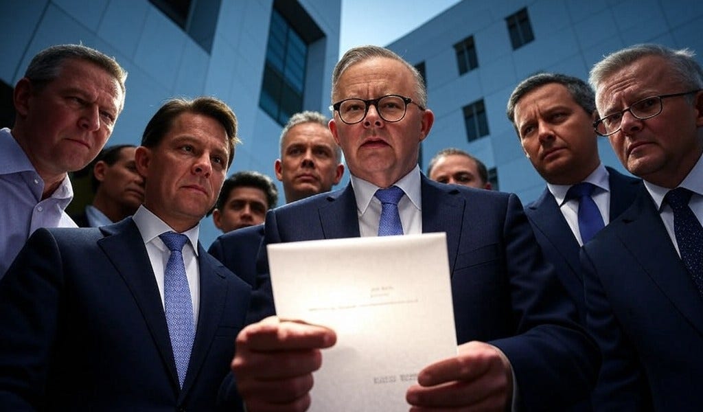 Australian Prime Minister receives Confirmation: Australian Blood Contaminated