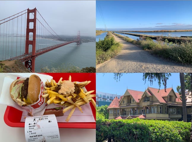 A weekend in the Bay Area