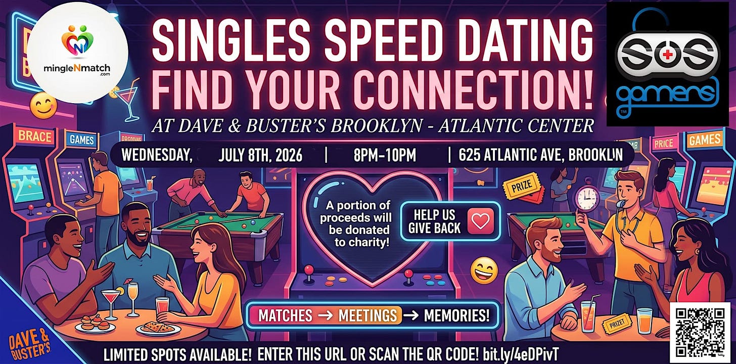 Singles Speed Dating for Charity