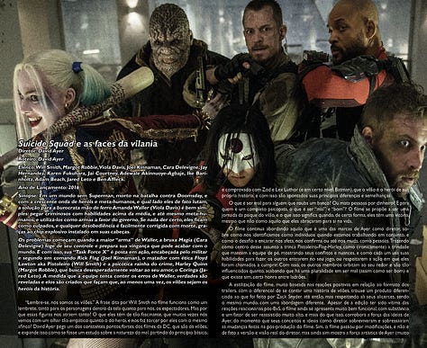 Previews dos capÃtulos do livro NOVA GENESIS de Diogo Oliveira, da Editora CQI, livro nacional sobre o Snyderverse e o DCEU.