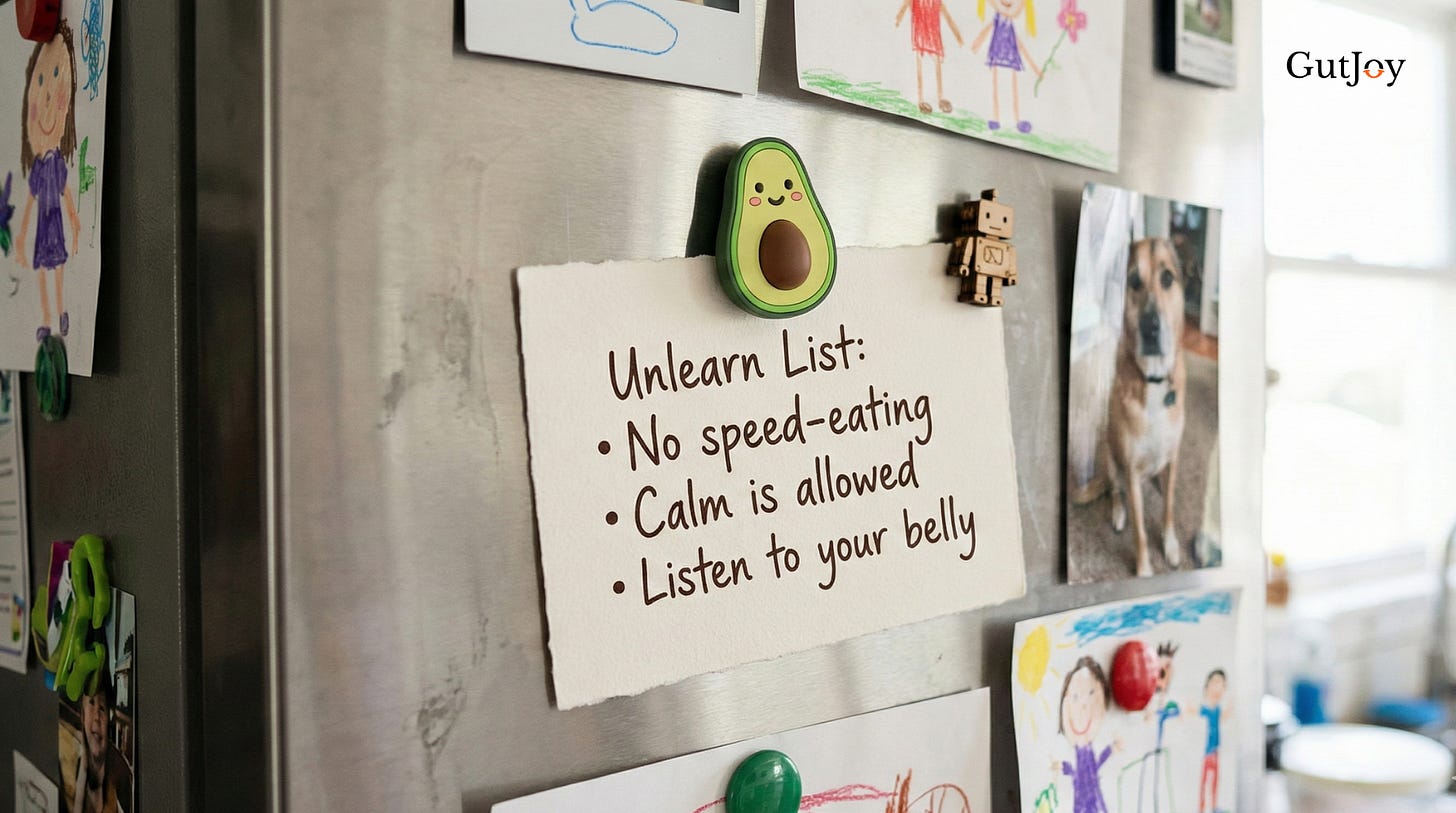 Unlearn This: GutJoy